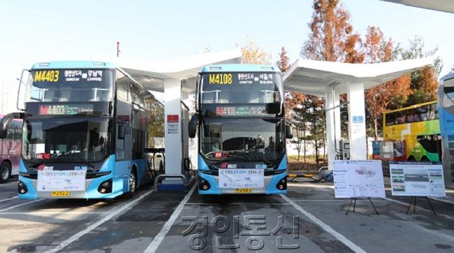 사진1-2. 전기 버스 시승식 및 동탄1 버스공영차고지 전기버스 충전시설 구축.JPG